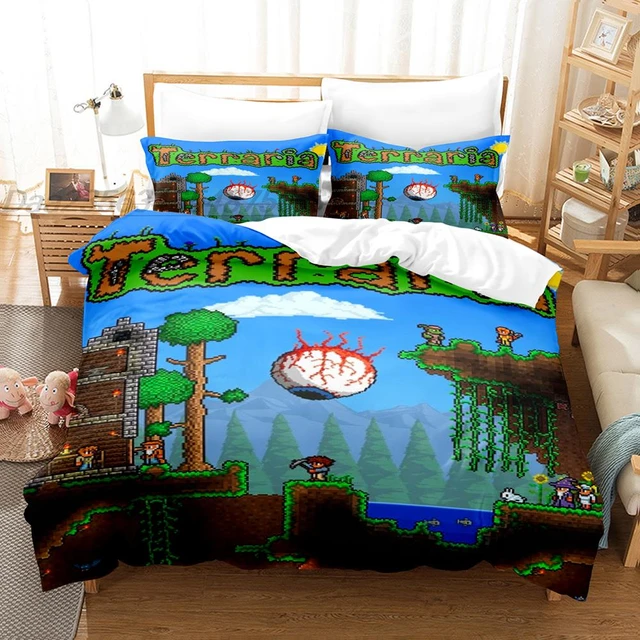 Minecraft Diamond Bed Sheets Minecraft Duvet Covers Twin Full Queen King  Bed Set