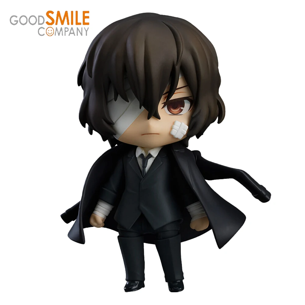

Оригинальная аниме-фигурка дазай Осаму 9 см Nendoroid, хорошая улыбка, Бунго, бродячие псы, Коллекционная модель из ПВХ в коробке, куклы, игрушки в подарок