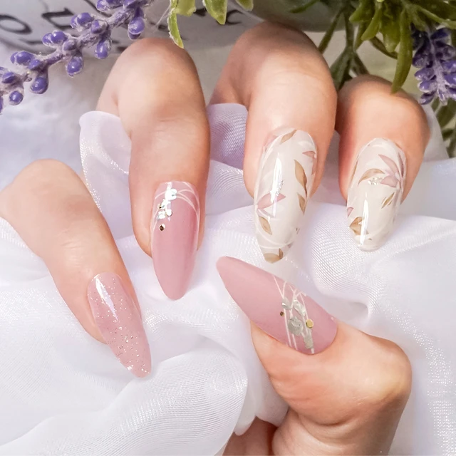 Elegant Beauty - Simple and cute. Gel nails over natural nails. #simple  #cute #simplenails #natural #nails #naturalnails #gelnails #gelmanicure  #russianmanicure #ovalnails #oval #flowers #elegantbeauty #repost | Facebook