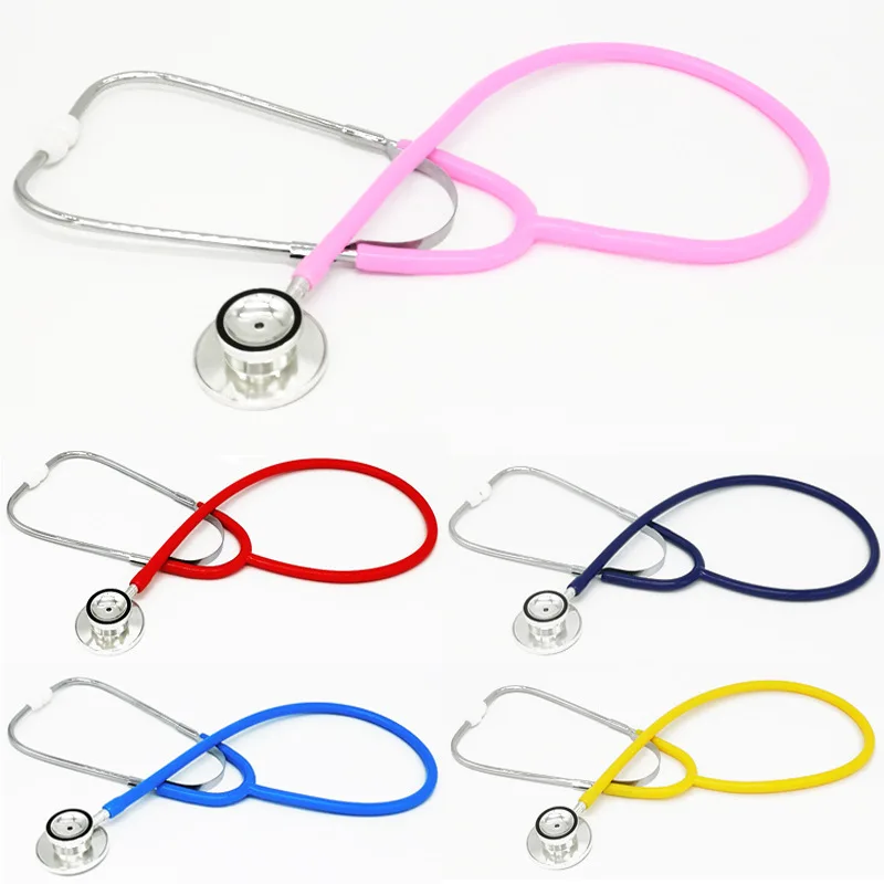 Medical Stethoscope Portable Double Head Stethoscope Professional Cardiology Stethoscope Doctor Medical Equipment Student Vet Nurse Medical Device