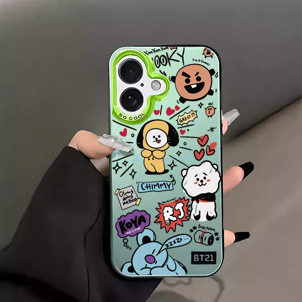 Cartoon Design BT21 Phone Case - Stylish and Durable Protection