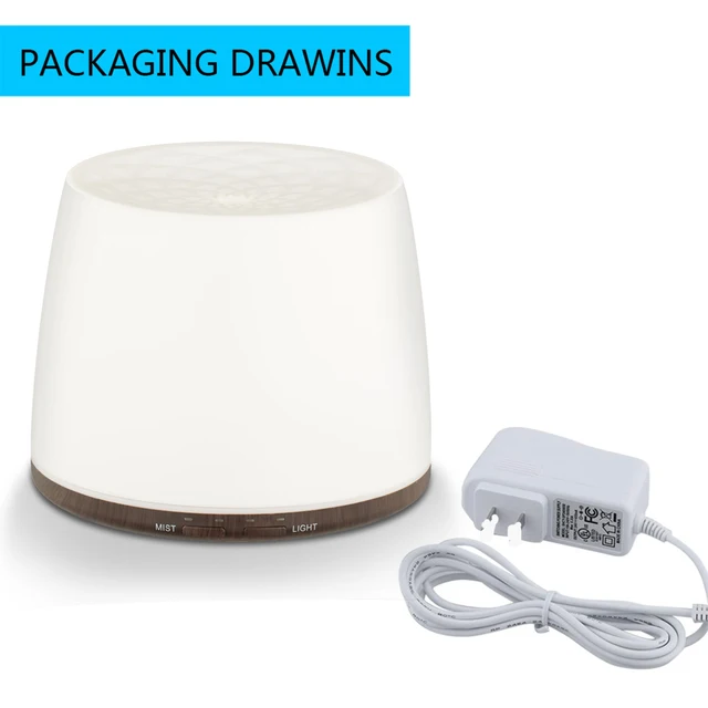 500ML Aromatherapy Oil Diffuser, Auto Shut Off (When Water Runs Out) Essential Oil Aroma Diffuser Humidifier for Home Office 6