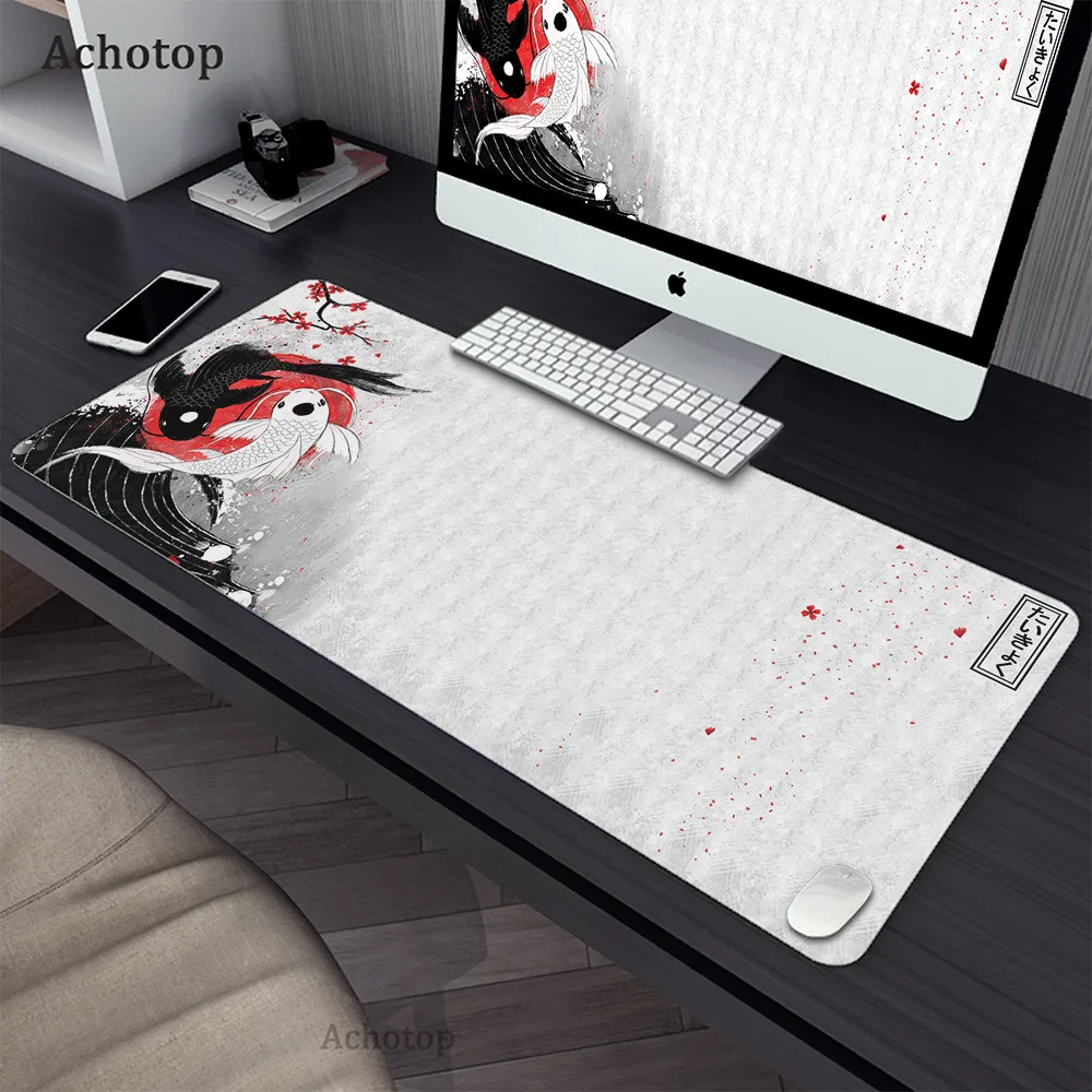 thumbnail image 1 of Alfombrilla de ratón para juegos con flor de cerezo rosa, 1000x500, alfombrilla de ratón para ordenador, alfombrilla grande para ratón XXL, alfombrillas de escritorio Kawaii para jugadores de PC, 1 of 5