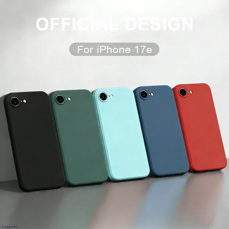 Liquid Silicone TPU Plain Rubber Protector Case Cover