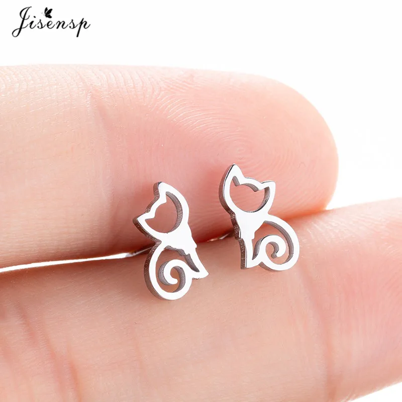 Cartoon Chihuahua Hunde-Ohrringe für Frauen und Mädchen, Schmuck, Kleine Edelstahl-Katzenpfoten-Ohrstecker, 'Love My Pet' Schmuckgeschenke – Detail 34