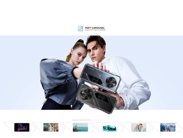DOOGEE V40 Pro 5G téléphone robuste 6.78 "16GB + 512GB téléphones de jeu dimension 7300 200MP AI caméra 8680mAh Android 14 5