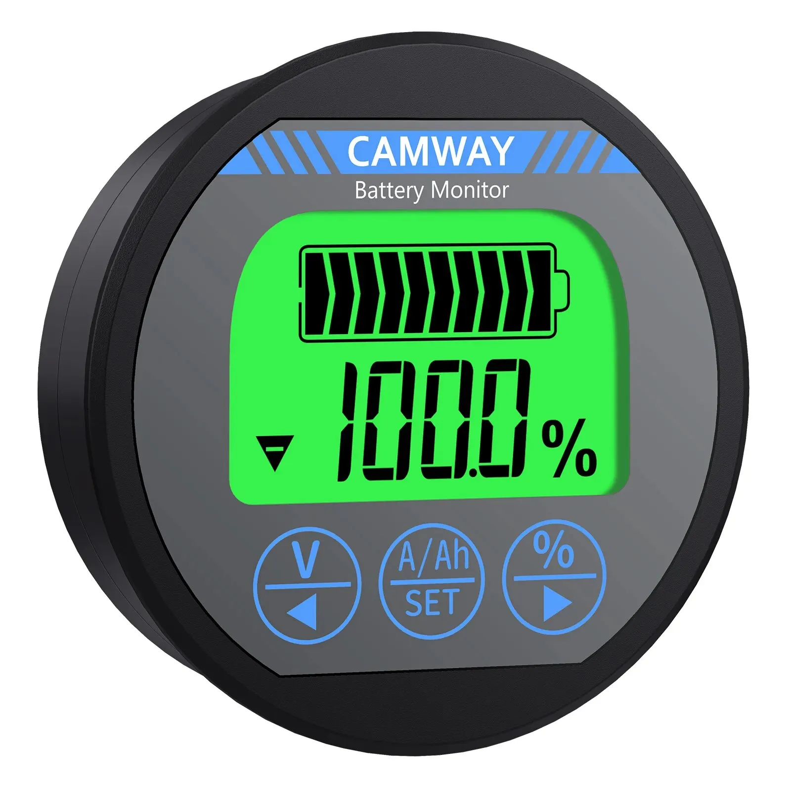 CAMWAYBacklightBatteryMonitorVoltmeterAmmeterVoltageCurrent