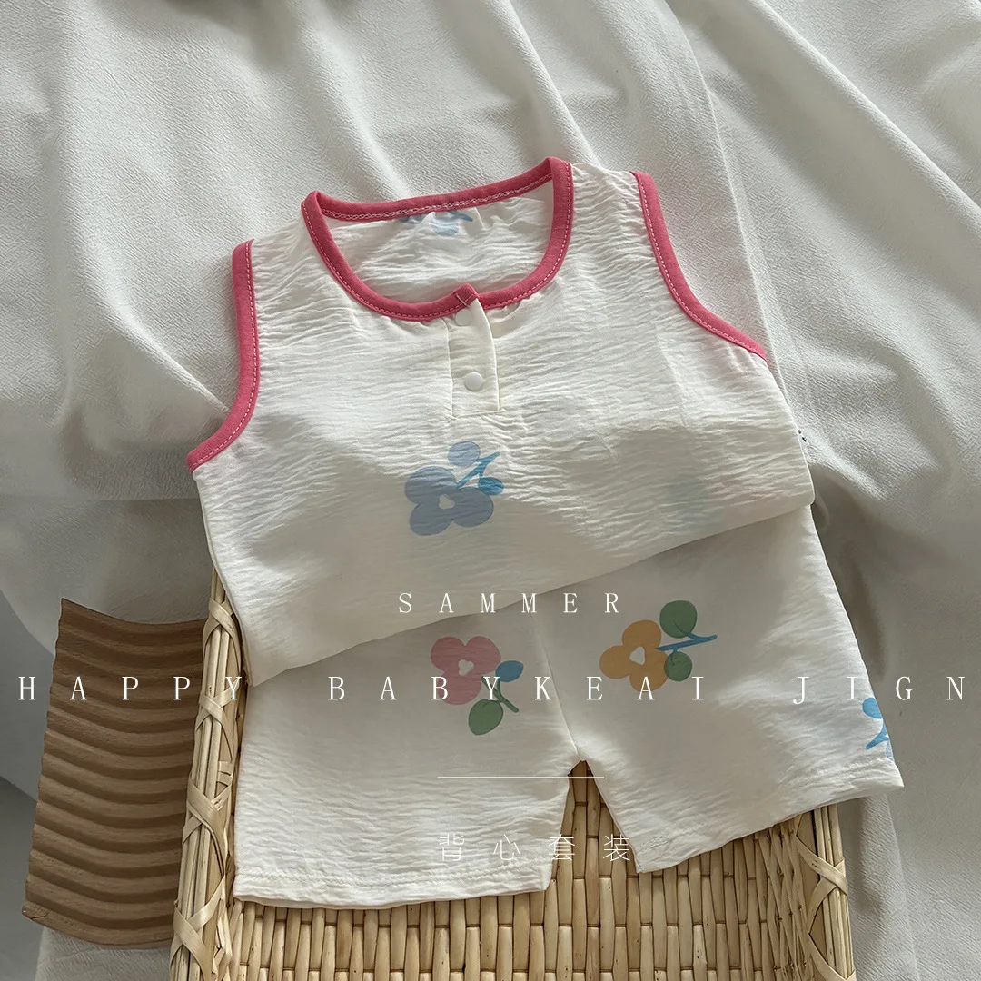 مجموعة سترة قصيرة غير رسمية للأطفال من النسخة الكو...