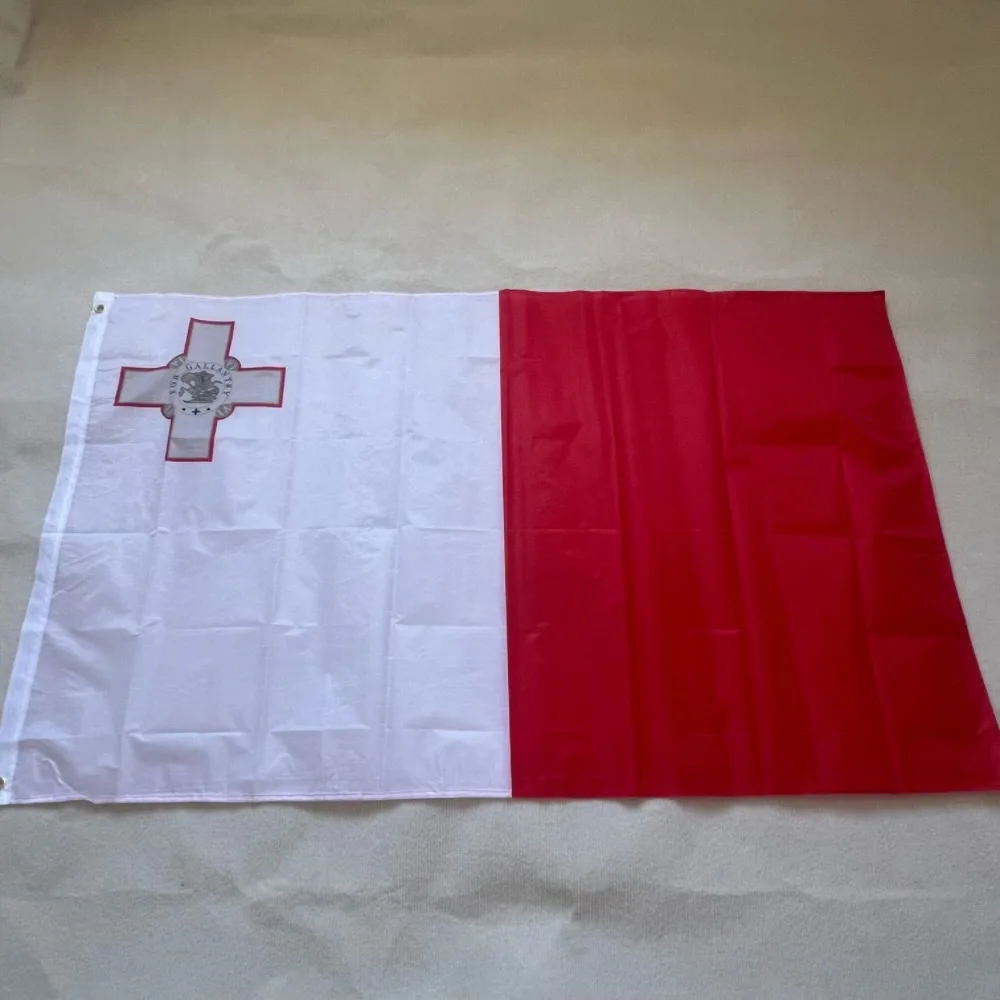 

Malta Flag 90X150CM Malta Flag Pennant High quality polyester hanging home banner decorative flag