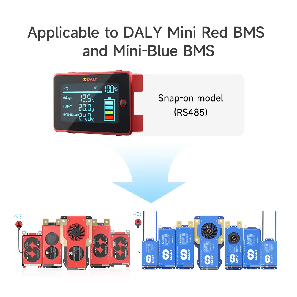 ตัวเลือกสินค้า อุปกรณ์เสริม BMS จอ LCD 3.0 นิ้ว สายเคเบิล จอสัมผัส 4.3 นิ้ว