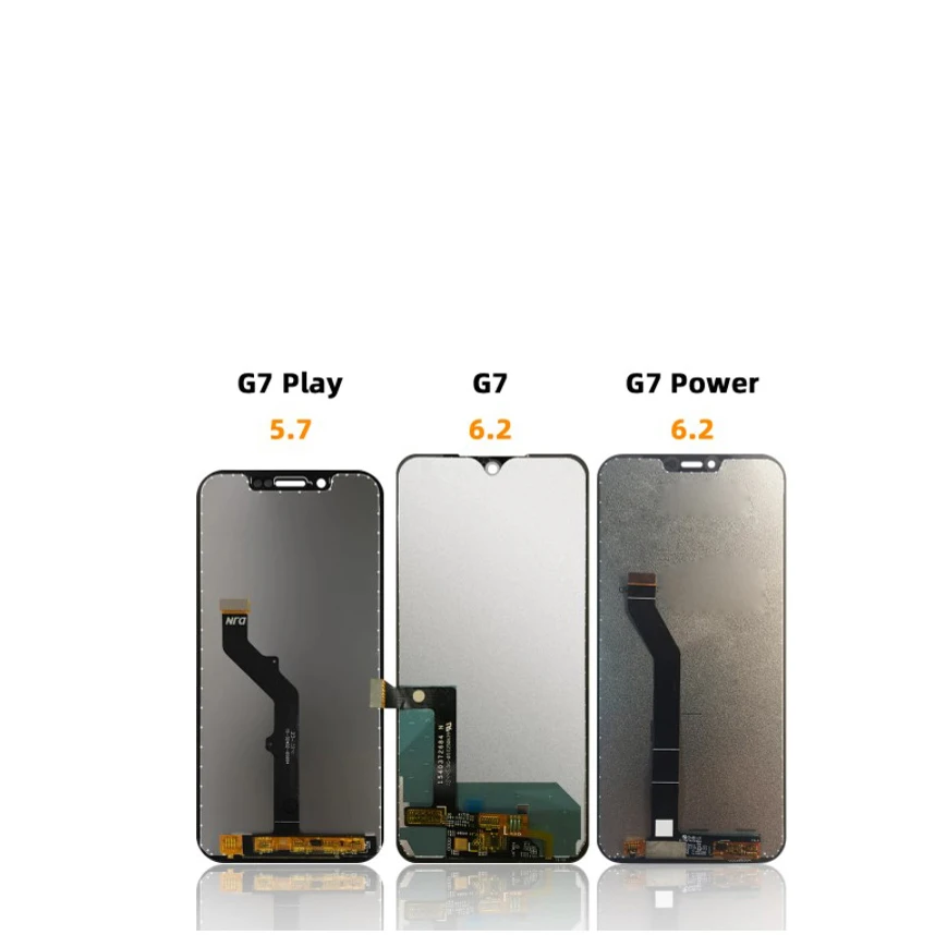 For Motorola Moto G7 G7 Plus LCD Display Touch Screen Digitizer G7 Play G7 Power LCD Assembly LCD Screen Phone Replacement