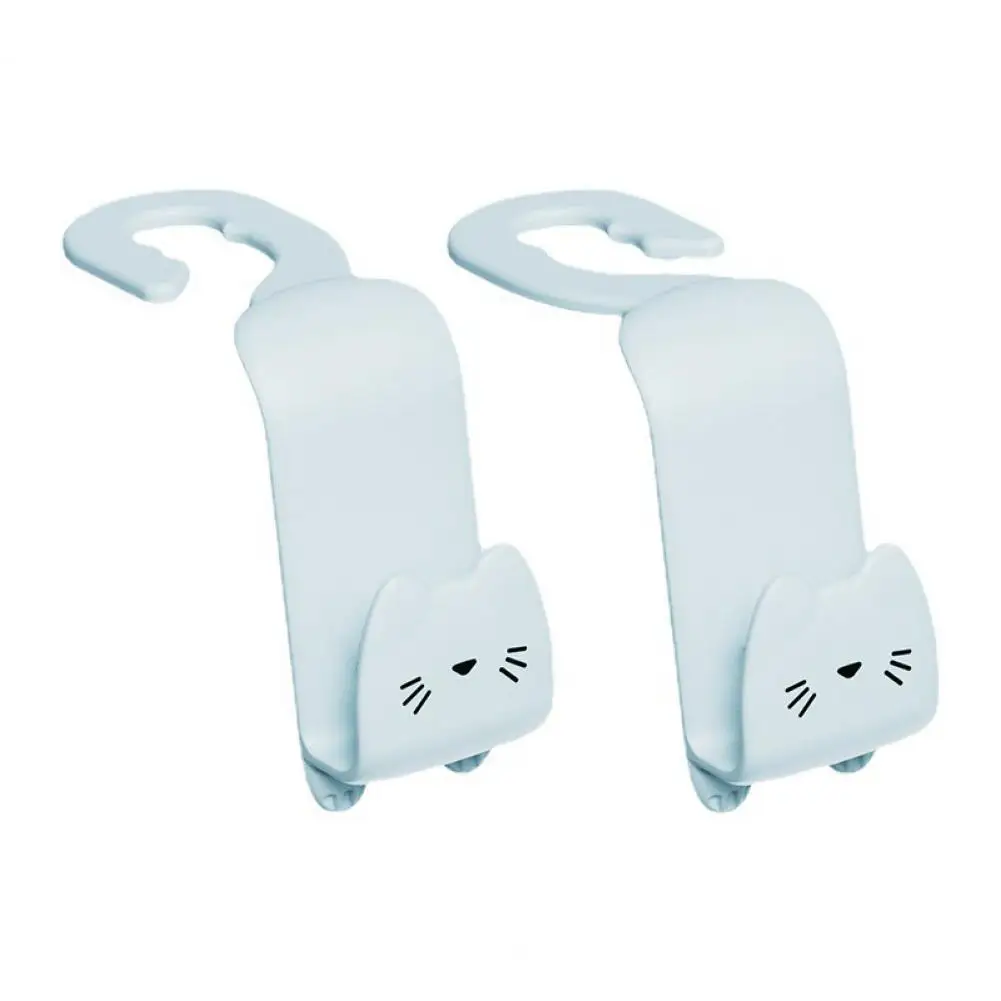 2Pcs Practical Car Seat Hanger Universal Car Storage Holder Portable Headrest Mount Storage Holder Space-saving