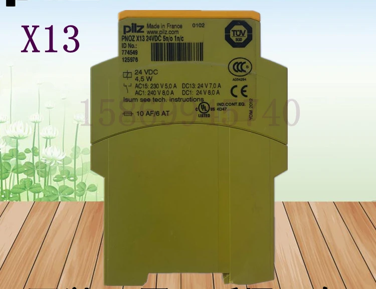 

Pilz PILZ PNOZ X13 774549 24VDC Safety Relay