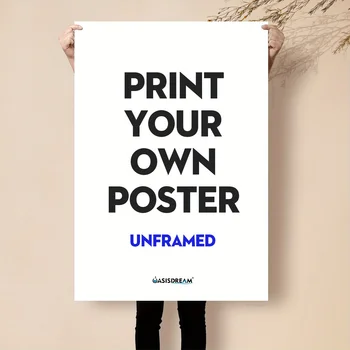 Stampa personalizzata su tela Pittura con la tua foto Poster su tela Regalo personale Personalizza Figura Animali Animali Animali Immagini Decorazioni per la casa Stampe