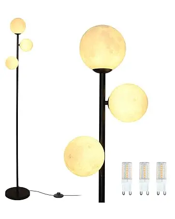 Black Moon Floor Lamp