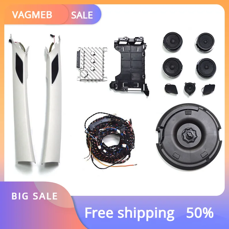 

OEM A-Pillar Surround Amplifier Sound Set For VW EVO Golf MK8 Golf 8 5H0 035 456 5H0 035 415 5H0 035 453