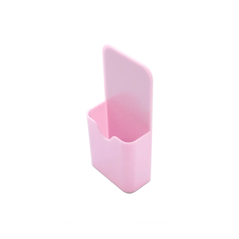 Plastic Magnetic Pen Holder Erase Marker Storage Box Pencil Cup for Home Office Classroom Whiteboard Fridge Refrigerator Locker