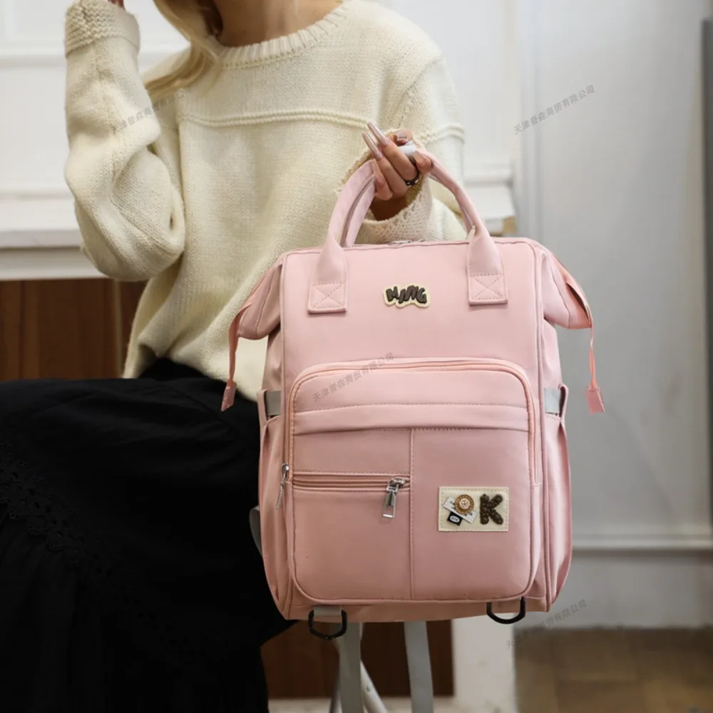 Fashionable Maternity Bag for Baby Waterproof Backpack Diaper Bag Dual Shoulder Bag Mommy Essentials Organizer Coach Bags Woman