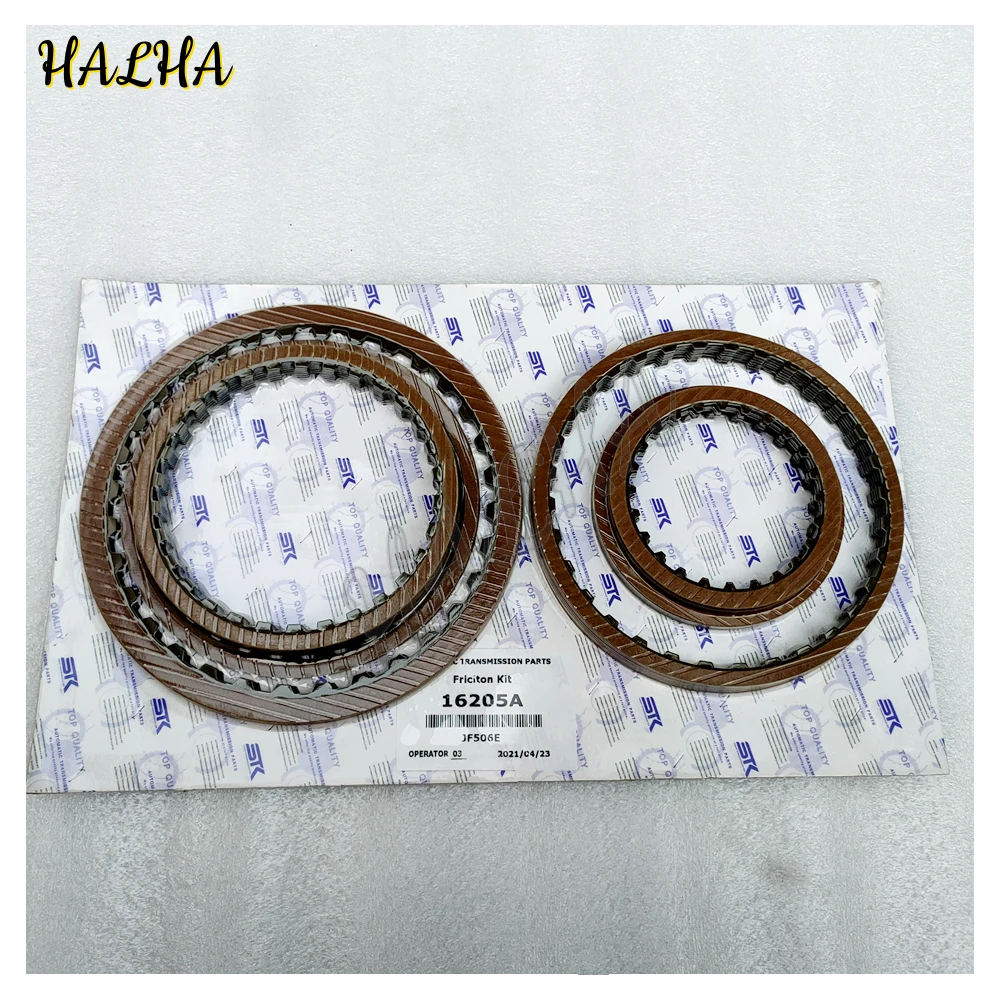

JF506E RE5F01A 09A 09B Transmission Friction Plate Repair Kit 16205A for Nissan Mitsubishi Mazda VW Audi Ford