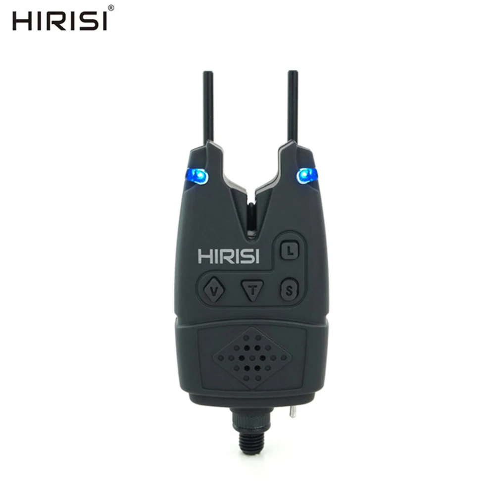 Alarmes de touche Hirisi B160 pour carpe avec contrôle sensibilité - Accessoire pêche avec indicateur LED et réglage tonalité