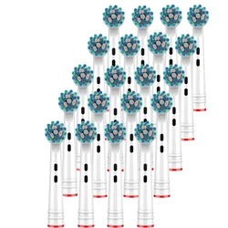 High - Quality Soft Bristle Replacement Electric Toothbrush Heads - Available in Sets of 4, 12, or 20 (20pcs(5packs))