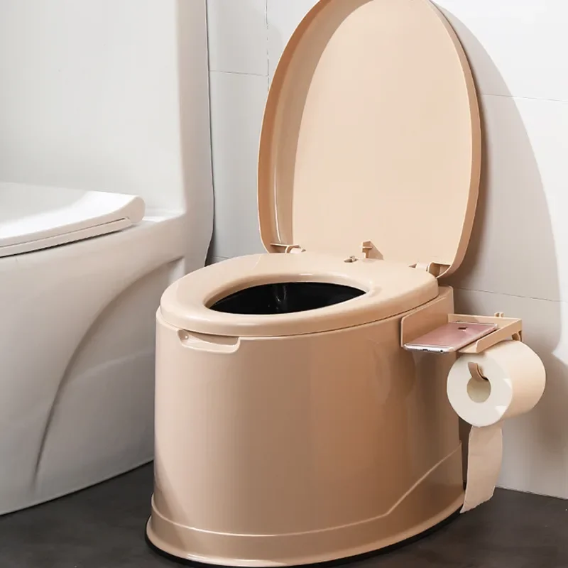 

Limited Elderly Plastic Toilet Stool Home Adult Pregnant Women Mobile Sanitary Toilet Chair Indoor Odor-proof Sitting Chair