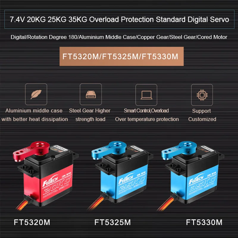 surpass hobby FEETECH-20kg 25KG 35kg    Ż   180 25T 1/8 1/10 1/7, RC ڵ Ʈ ũ Ʈ κ