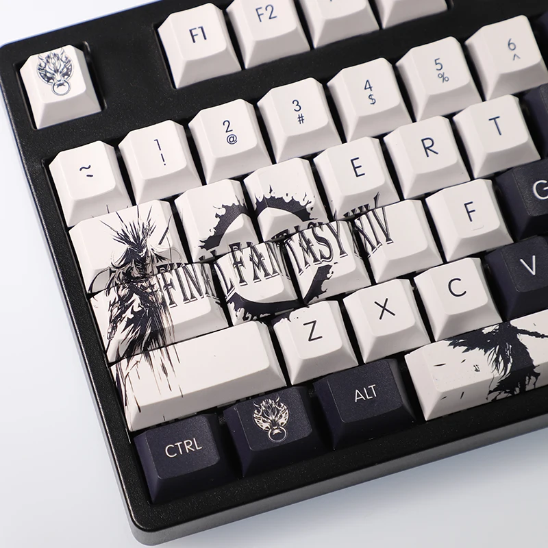 F14 pbtキーキャップセット,108キー/セット,pbtアニメーション