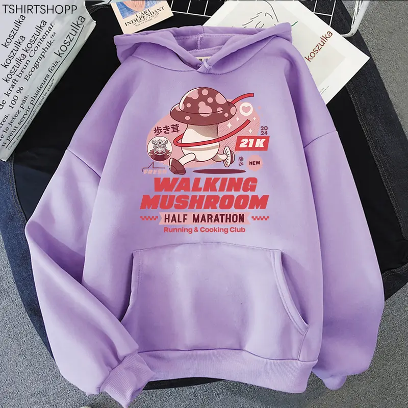 Delicious in Dungeon Dwarf Chef Slime Ramen Hoodie Women Walking Mushroom Marathon Hoodies Hot Anime Dungeon Meshi Senshi Hoodys - Image 8