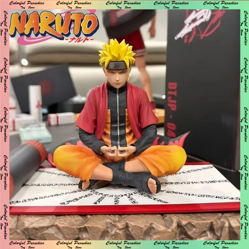 

New Naruto Sage Mode Sitting Posture Statue Anime Action Figure Uzumaki Naruto Pvc Gk Model Decoration Collection Birthday Gift