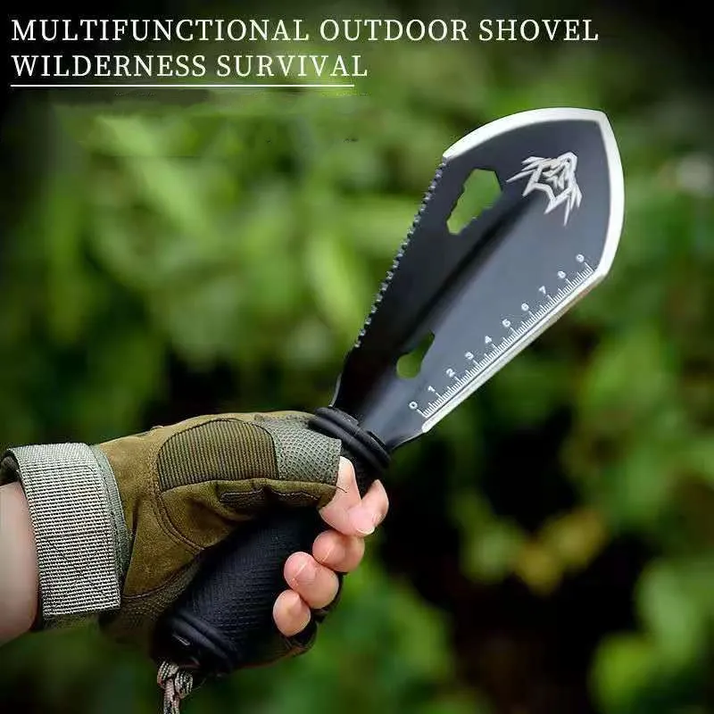 

Tactical Hand Shovel Multi-function Camping Hiking Survival Tools Military Outdoor Small Shovel Garden Digging