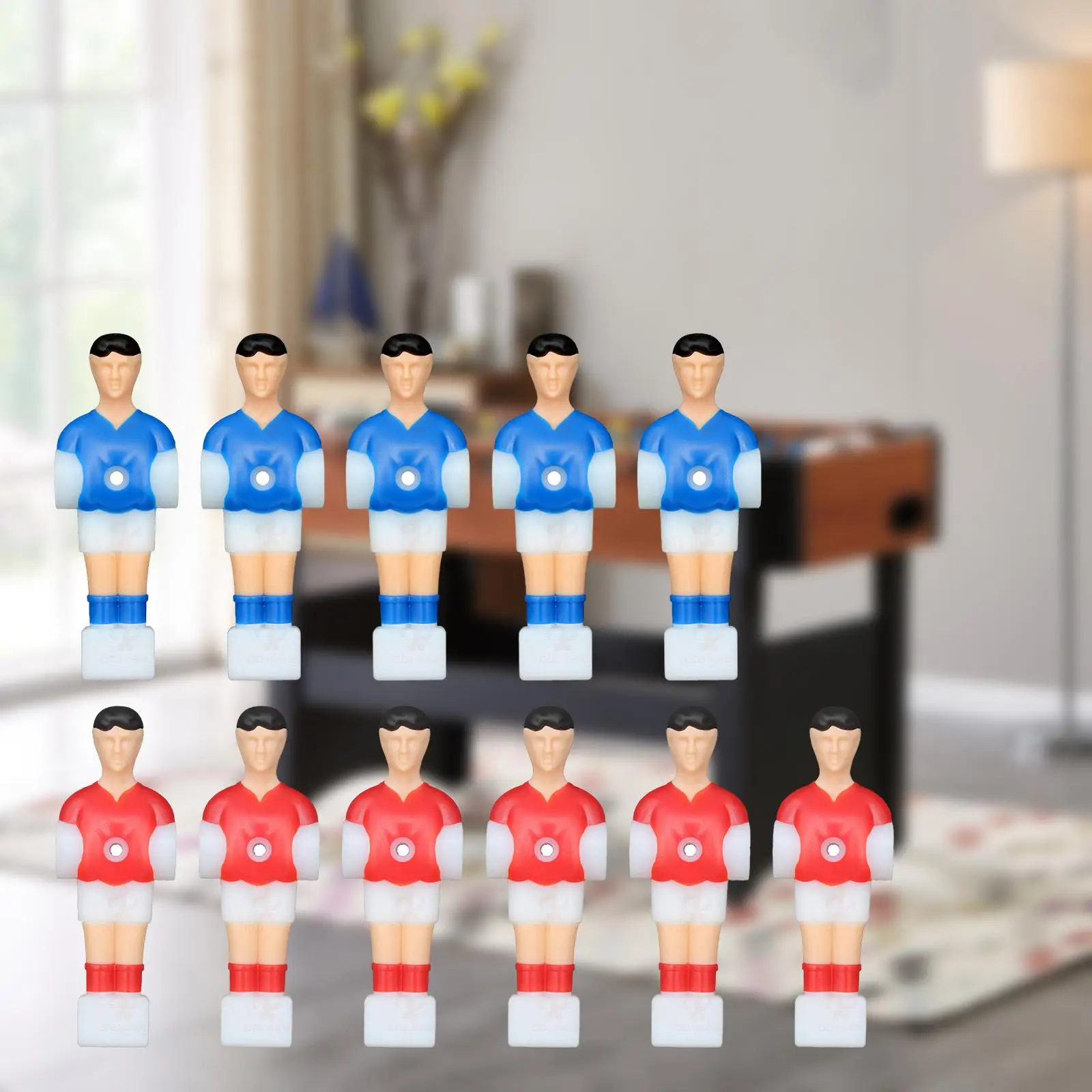 11Pcs Foosball Men Replacement Set Foosball Men Players Soccer Table