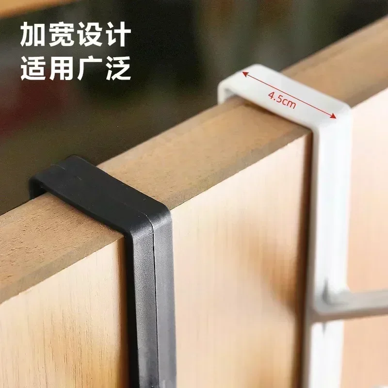 Storage Hook Bedroom Door Hanger Clothes Hanging Rack Over The Door Plastic Home Purse Holder for Bags