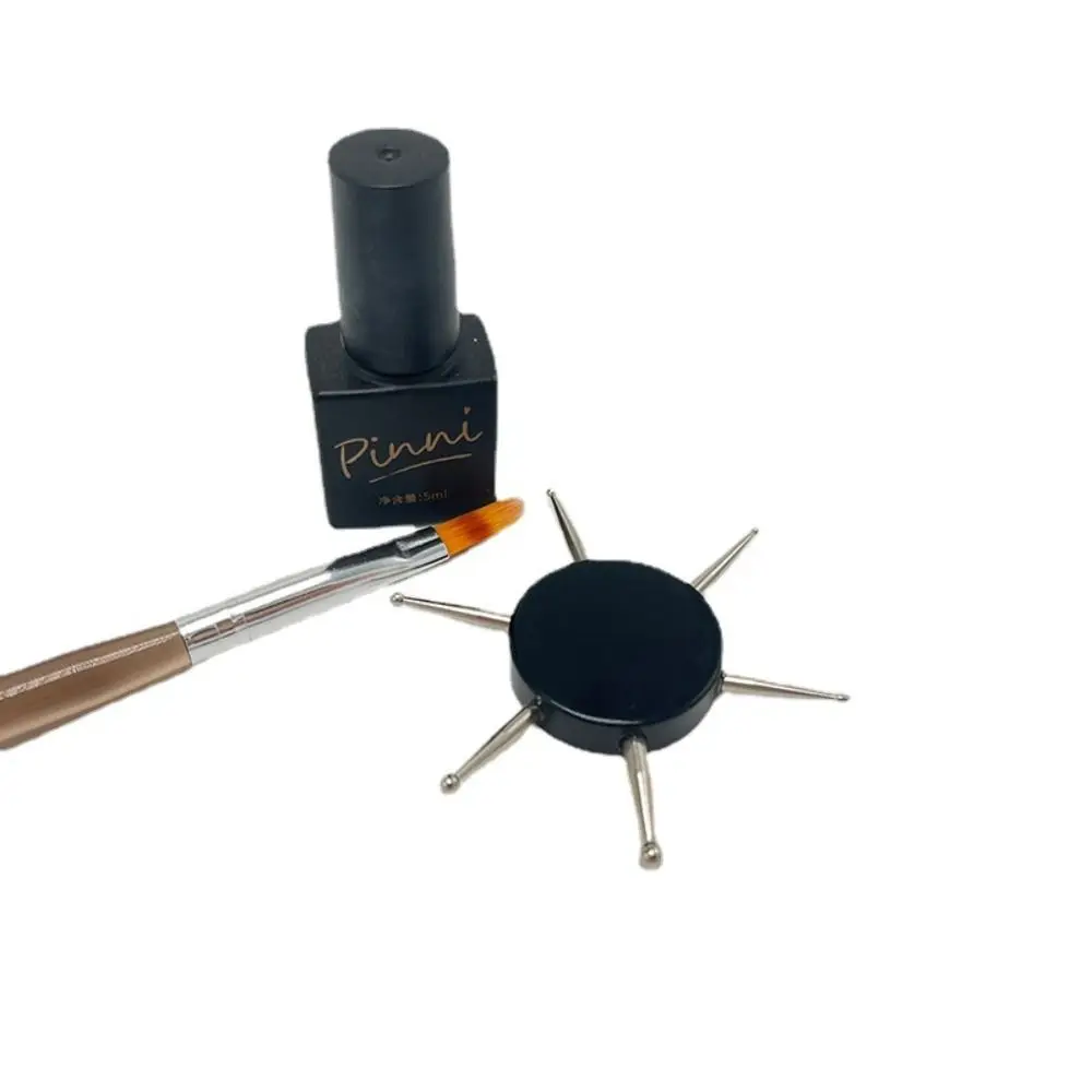 6 Head Nail Art Dotting Tools Disc Nail Drill Point Nail Tools Dot Painting Tools Nail Point Drill Pen DIY Art Nail Tools 4
