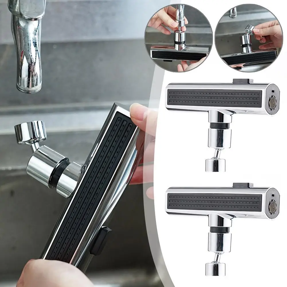 Household Waterfall Kitchen Faucet Basin Bathroom Faucet Down Cold Stream Sprayer Tap Mixer Wash Water Up Hot Lift Sink Z4S9