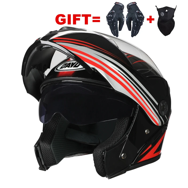 Dot Flip Up Casco Moto Rcycle Casco Tourbike Casco Modulare Sistema Doppia Visiera Casco Integrale Casco Casque Moto Capacete Casco