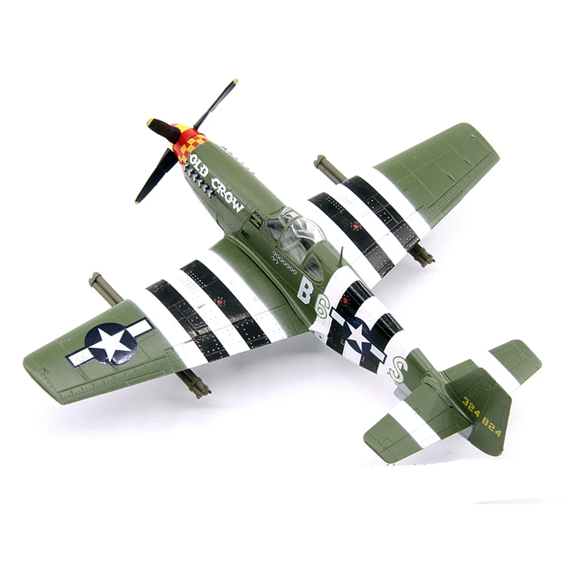 Diecast 1 72 escala americano P-51B mustang