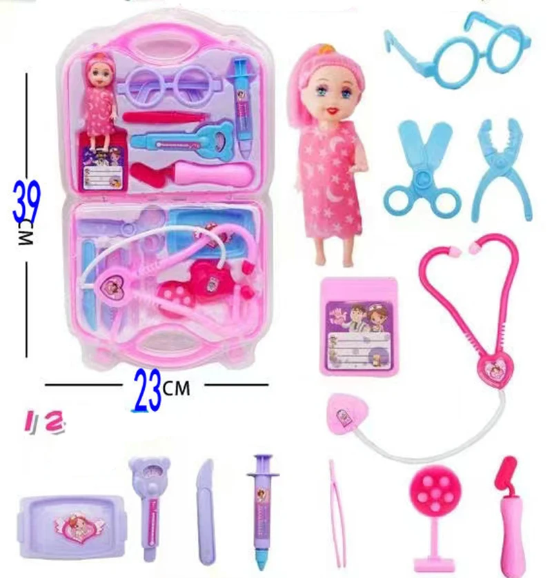 

Medical Kit for Kids Doctor Pretend Play Equipment with Gift Case for Boys Girls 3 4 5 6 7 Years Old Christmas Birthday Gift