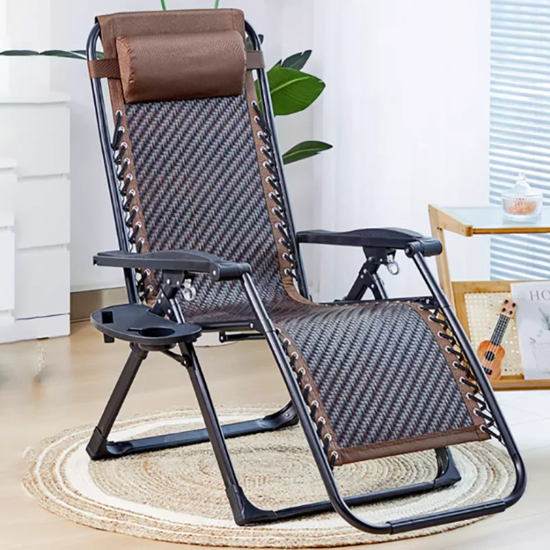 

Bench Folding Adults Sun Loungers Ergonomic Lazy Armrest Luxury Travel Lounge Chair Minimalist Relax Sillas Beach Accessories