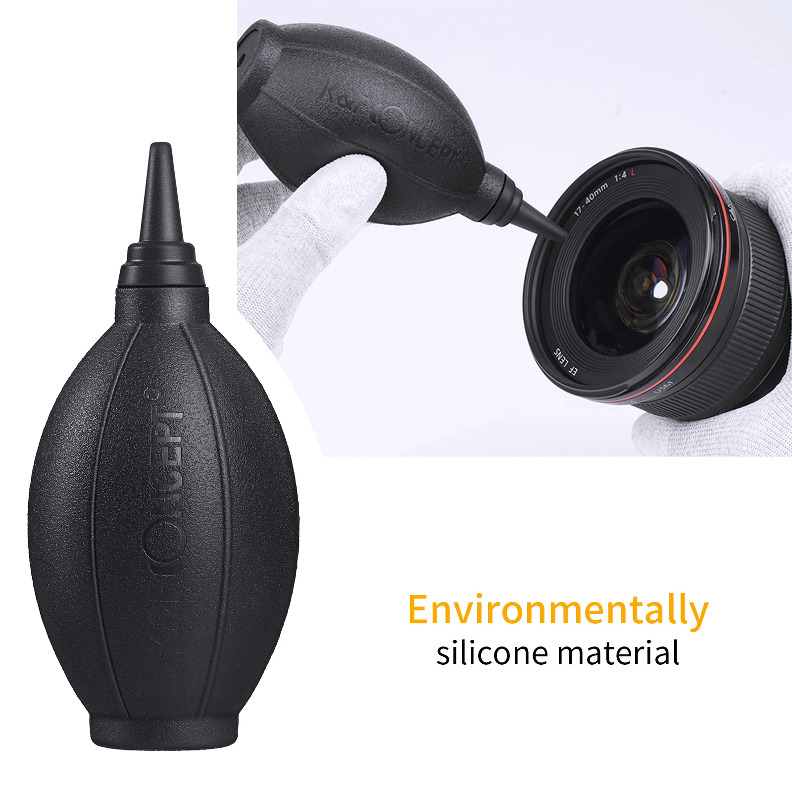 Camera Air Blower K&F CONCEPT Clear Camera Cleaning for DLSR Lenses & Filters Sensor Screen LCD
