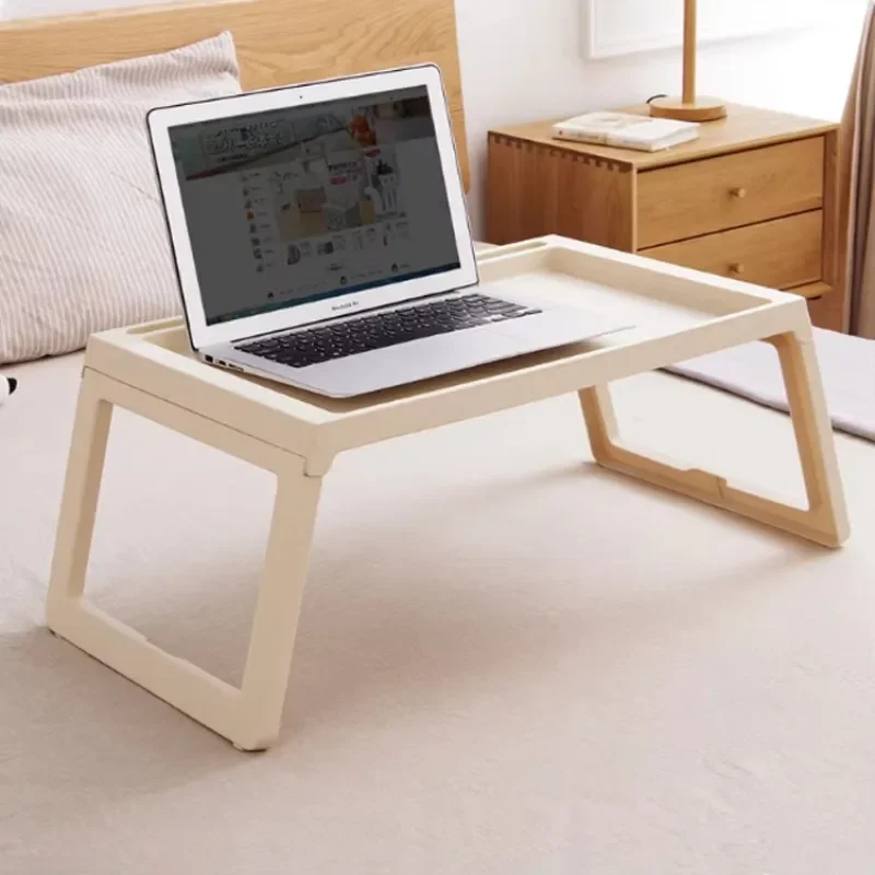 Simple Bed Desk Portable Picnic Camping Table Bedroom Bay Window Dormitory Small Table Bed Lazy Foldable Laptop