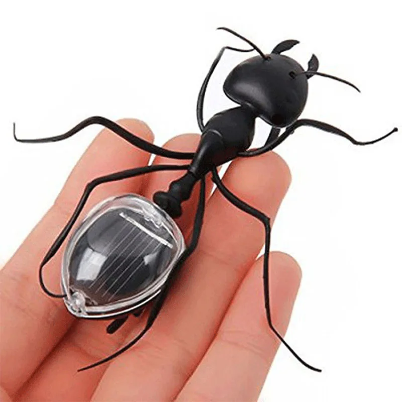 Solar Spider Insects Cockroaches Grasshopper Small Sports Car Toys Novelty Technology Small Invention Funny Moving Solar Toys