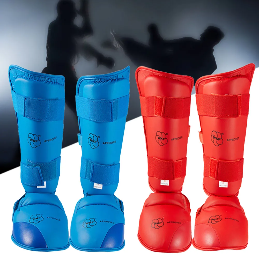 Taekwondo Uniform Karate Sparring Gear Set Leg Hand Protector Shin Guard Palm Boxing Gloves Sock Shoes MMA Training Adult Child