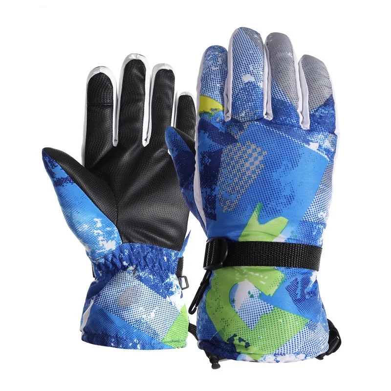 

Новые лыжные перчатки, женские Искусственные противоскользящие перчатки для сенсорного экрана, мужские варежки для езды на мотоцикле, велосипеде, кемпинга, альпинизма