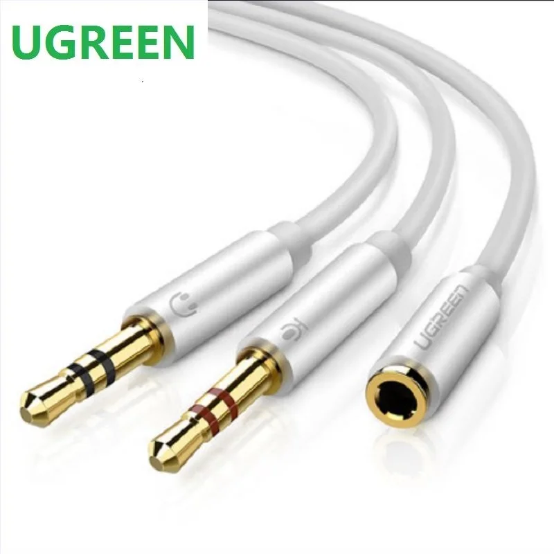 Ugreen Headphone and Microphone Audio Splitter Cable