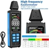 EMF Meter 30Mhz~8GHz Electromagnetic Field Radiation Detector XYZ-axis High Frequency Radiation Meter Radio Frequency Warn Meter 1
