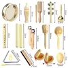 Kids Musical Instrument Toys Montessori 100% Natural Wooden Log Color Percussion Game Parish Learning Preschool Educational Toys 6