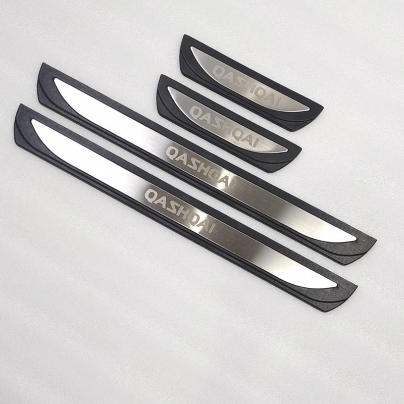 For Nissan Qashqai J12 2022 2023 Car Styling Door Sill Scuff Plate