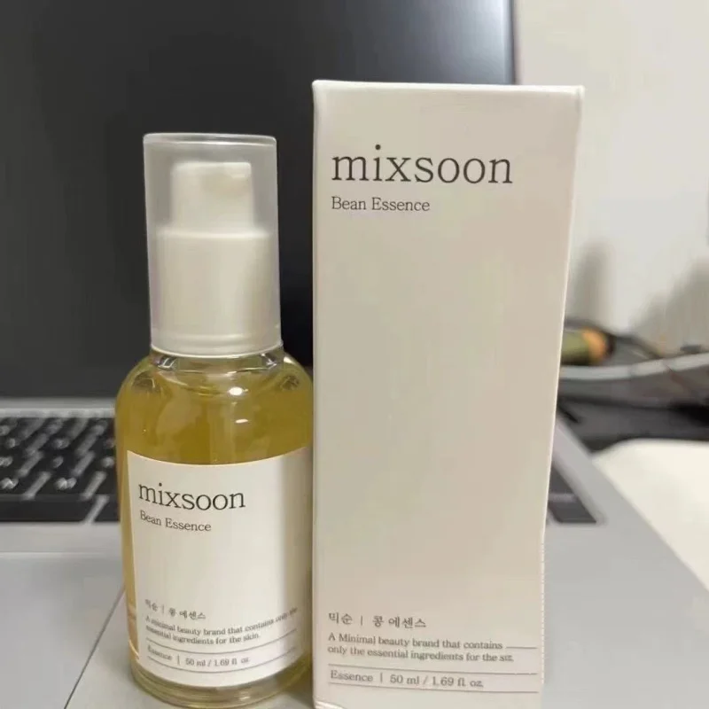 50ML Mixsoon Bean Essence Vegansnail Exfoliating Facial Serum Hydrating Korean Skin Care Repair Damage Anti-aging Fade Spots