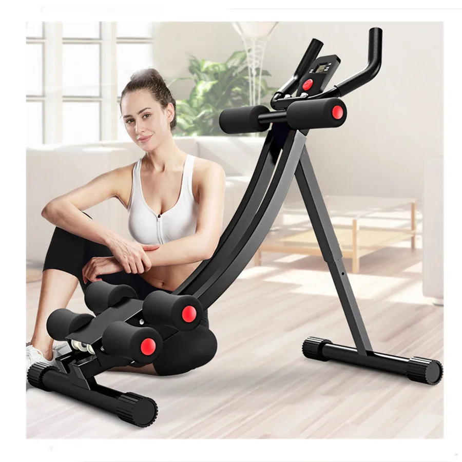 Home Abdominal Crunch Trainer Abdominal Ab Coaster Machine Exercise Machine